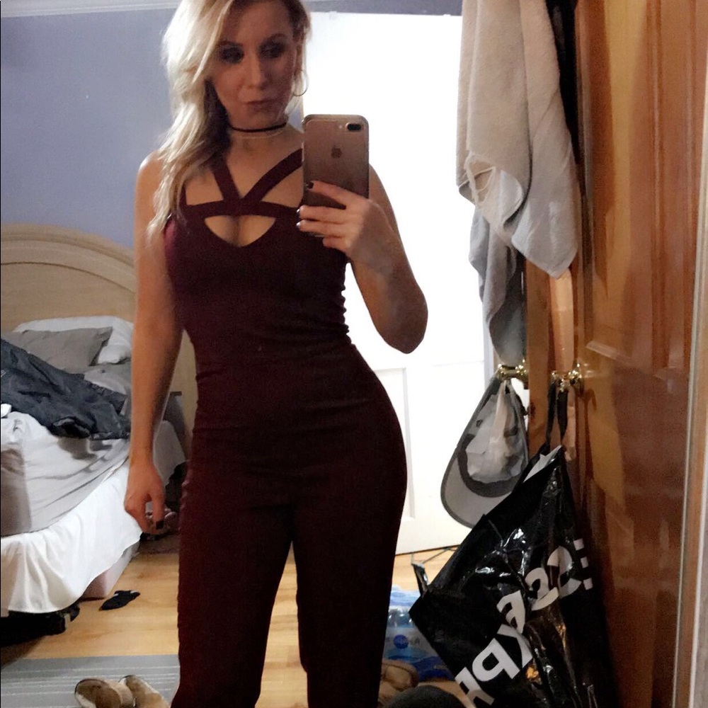 Express romper, perfect for holiday parties!!